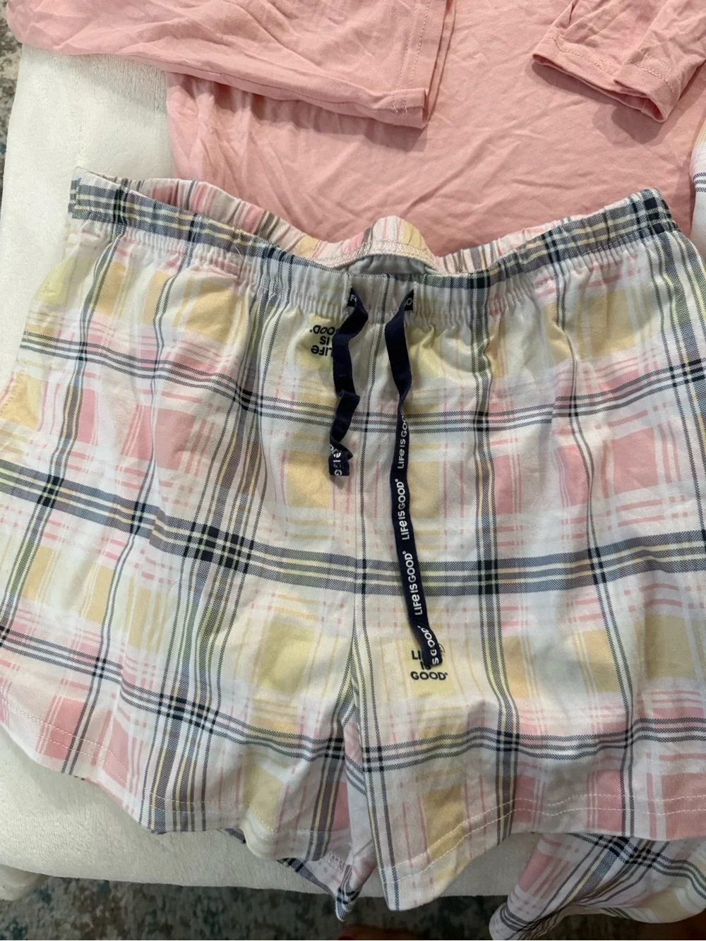 Life is Good Ladies 3 Piece PJ Set Size Small D94